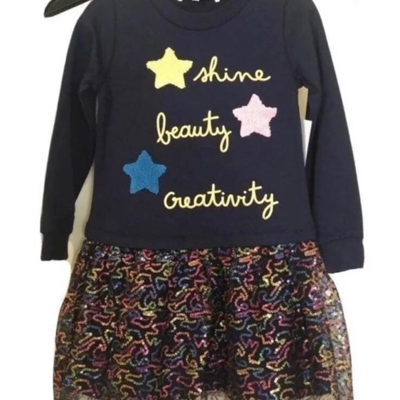 Kate Mack by Biscotti Sweatshirt Dress size 4 - Picture 2 of 7